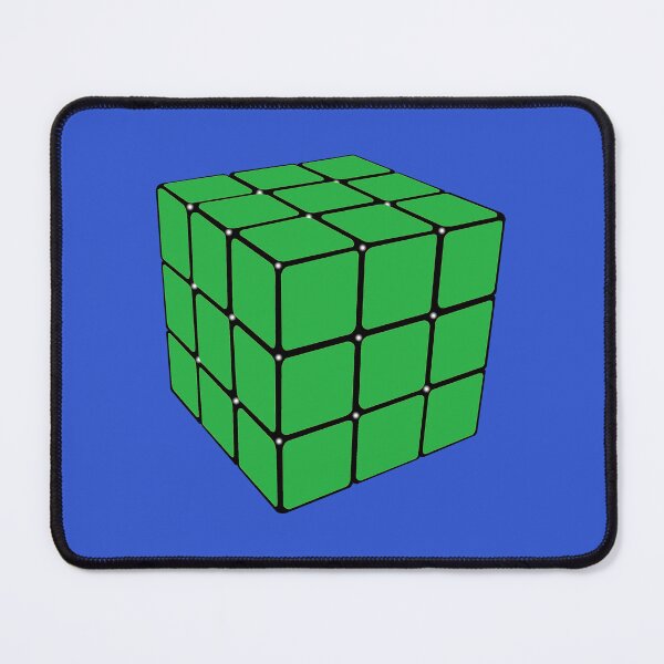 Item preview, No Time To Waste (Green Cube) - designed and sold by waltzermitty.