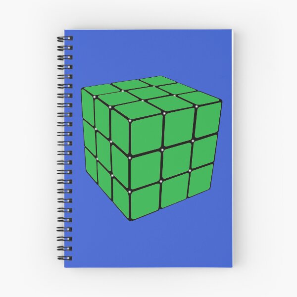 Item preview, No Time To Waste (Green Cube) -  designed and sold by waltzermitty.