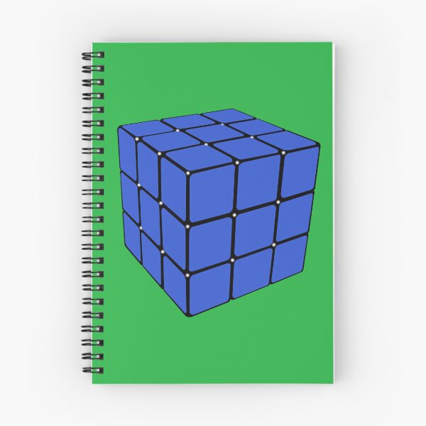 Item preview, No Time To Waste (Blue Cube) -  designed and sold by waltzermitty.