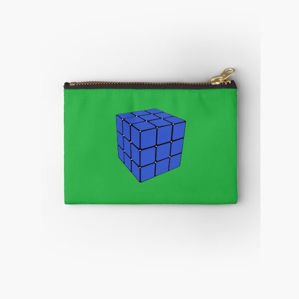 Item preview, No Time To Waste (Blue Cube) -  designed and sold by waltzermitty.