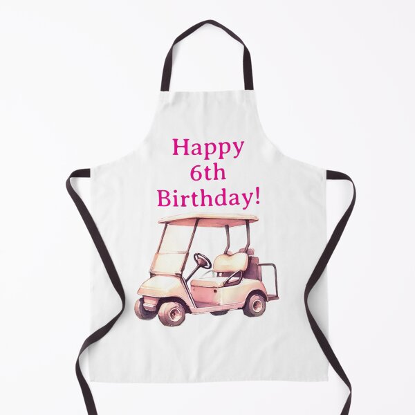 Item preview, Happy 6th Birthday Golfer girl designed and sold by Monika Howarth.