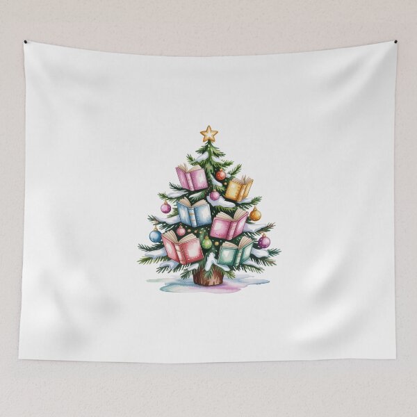 Item preview, Books Adorning Christmas Tree designed and sold by jkrphoto.