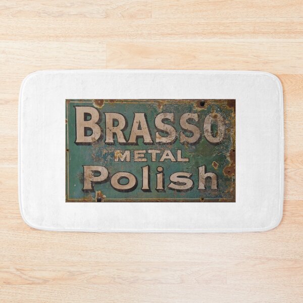 Item preview, A vintage Brasso enamel advertising sign designed and sold by Random Railways.