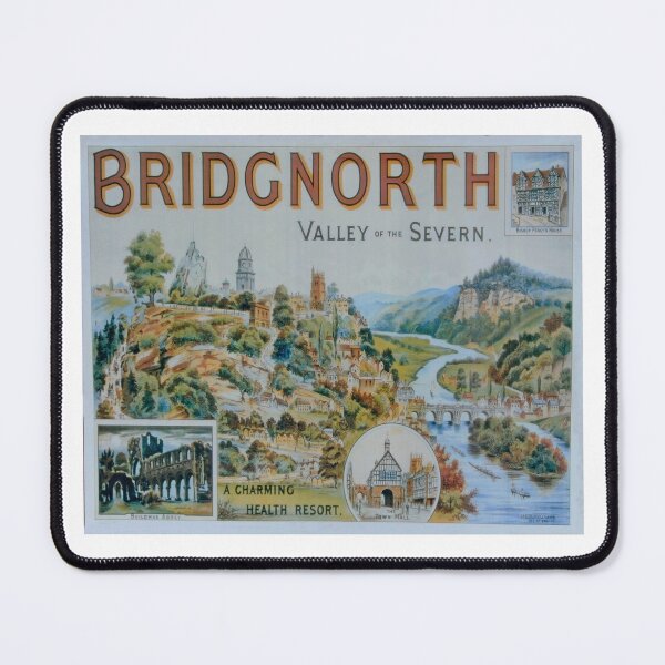 Item preview, Vintage enamel sign advertising Bridgnorth designed and sold by Random Railways.
