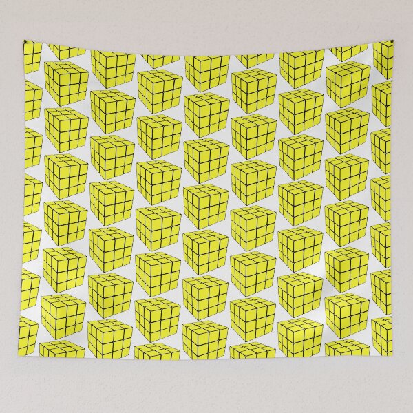 Item preview,  No Time To Waste (Yellow Cube) -  designed and sold by waltzermitty.
