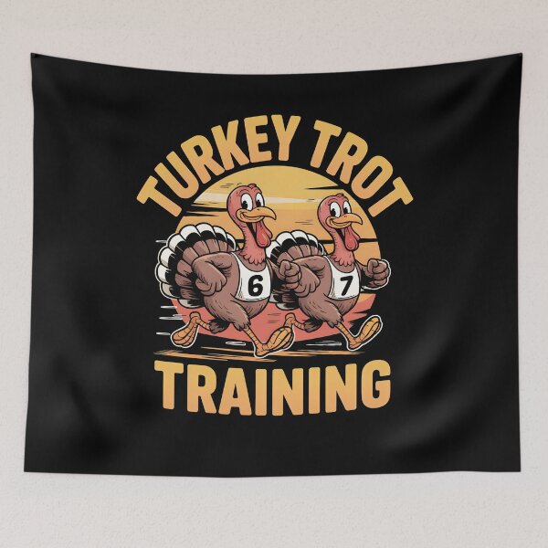 Item preview, Turkey Trot Training Crew  6 + 7 Make 67 (Retro Badge)  designed and sold by pkk72.