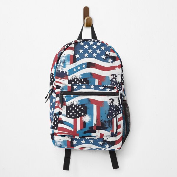 Item preview, Abstract American Flags designed and sold by Dream Garden.