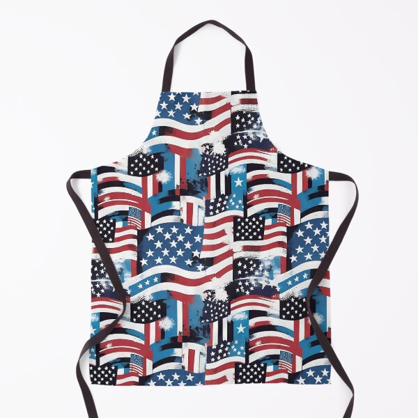 Item preview, Abstract American Flags designed and sold by Dream Garden.