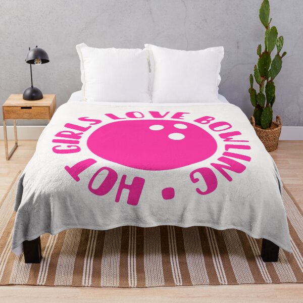 Item preview, Hot Girls Love Bowling Pink designed and sold by UNK-Fatigues.