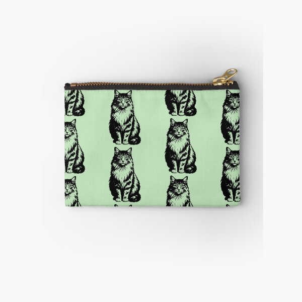 Item preview, The ragdoll cat – Black and White Stencil Cat Portrait designed and sold by blaze_art.