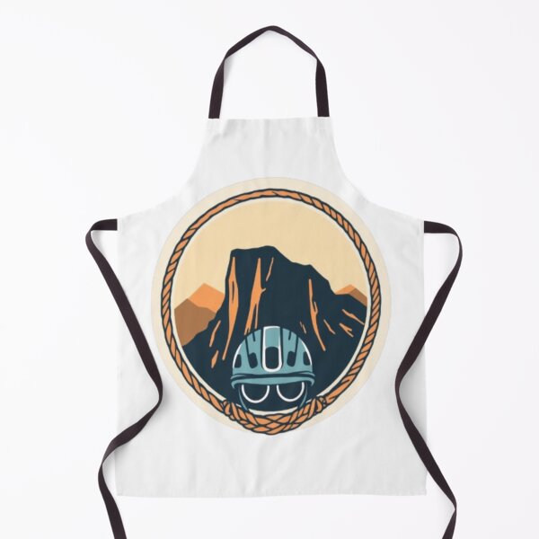 Item preview, Rock Climber Helmet Rope Badge Artwork designed and sold by CMdigit.