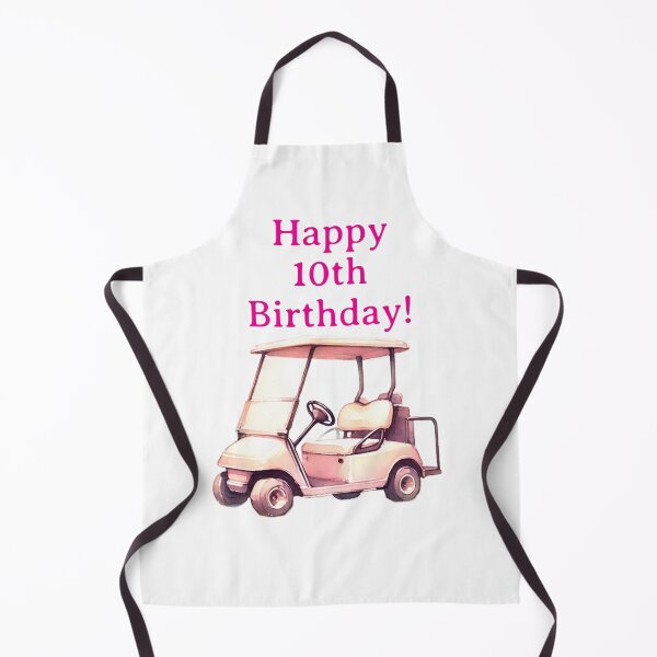 Item preview, Happy 10th Birthday Golfer girl designed and sold by Monika Howarth.