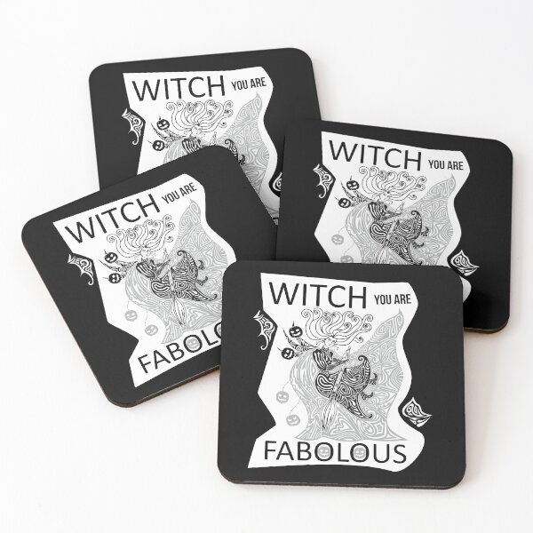 Item preview, Witch You are fabolous. Halloween party clothes. Black and white ethnic ornament  designed and sold by Peskariki.