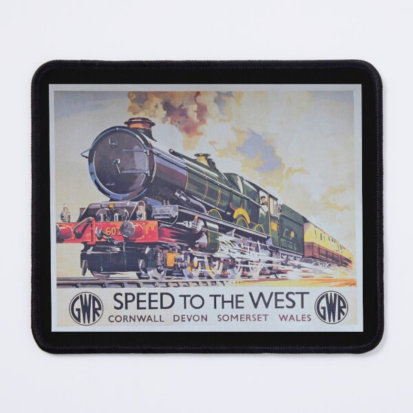 Item preview, GWR vintage advert 'Speed To The West' designed and sold by Random Railways.