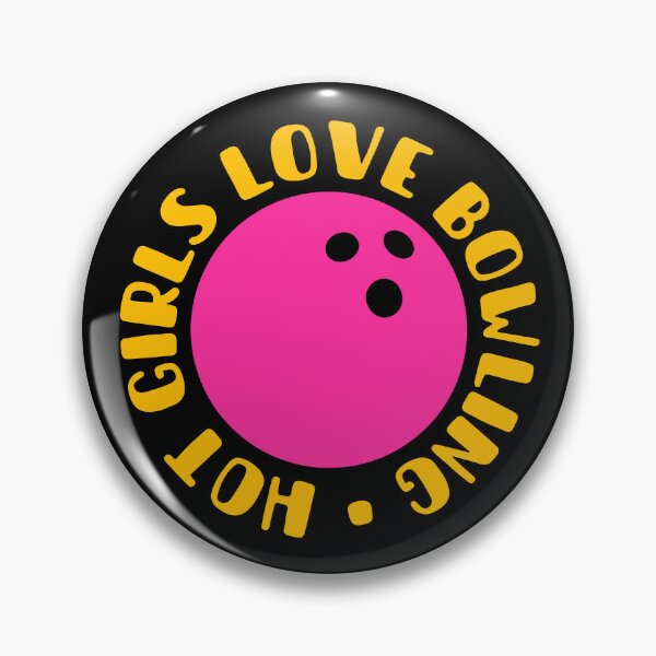 Item preview, Hot Girls Love Bowling Pink and Yellow designed and sold by UNK-Fatigues.