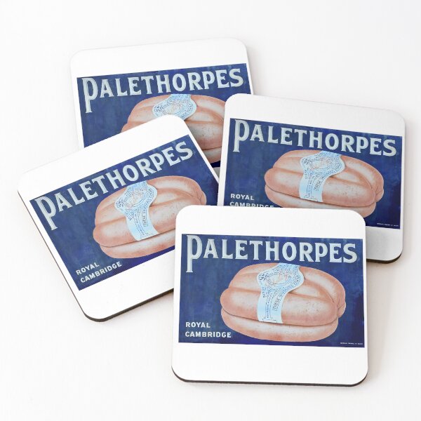 Item preview, Palethorpes sausages vintage enamel advertising sign designed and sold by Random Railways.