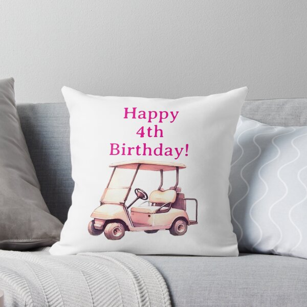 Item preview, Happy 4th Birthday Golfer girl designed and sold by Monika Howarth.