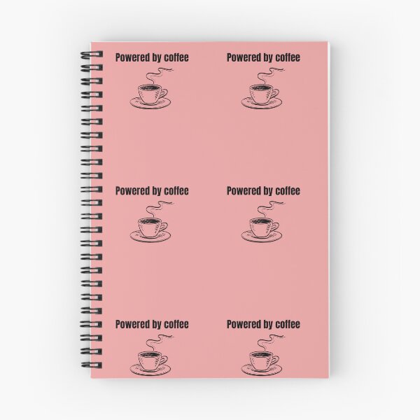 Item preview, Powered by Coffee - Energy Boost Design  designed and sold by BrightMood Designs.