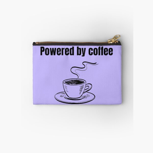 Item preview, Powered by Coffee - Energy Boost Design  designed and sold by BrightMood Designs.