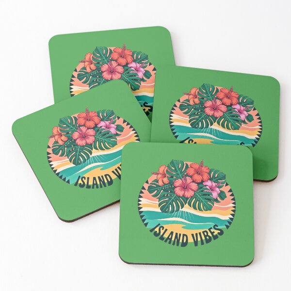 Item preview, Island Vibes Hibiscus Circle designed and sold by VibrArtco.