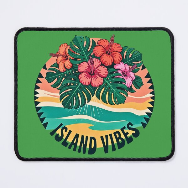 Item preview, Island Vibes Hibiscus Circle designed and sold by VibrArtco.