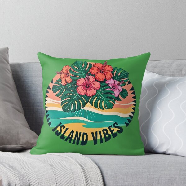 Item preview, Island Vibes Hibiscus Circle designed and sold by VibrArtco.