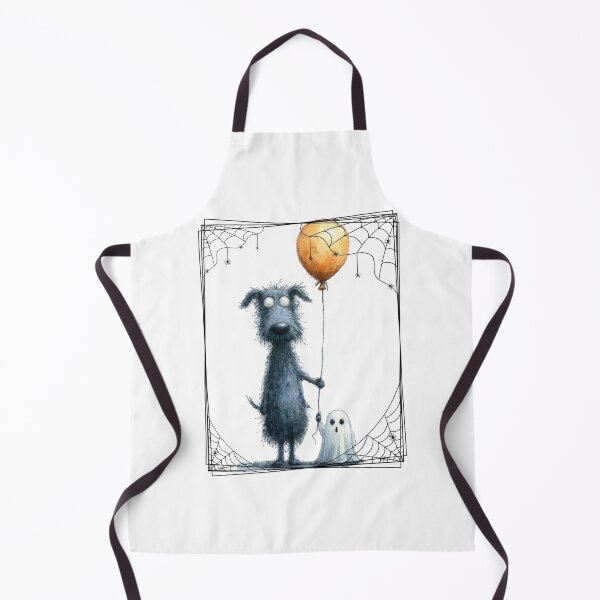 Item preview, Spooky Dog with Ghost Friend designed and sold by TherezaDesign.