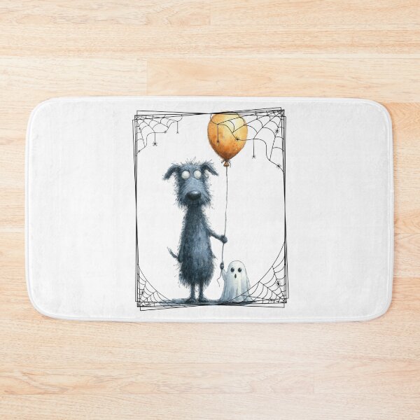 Item preview, Spooky Dog with Ghost Friend designed and sold by TherezaDesign.