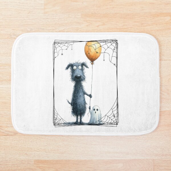 Item preview, Spooky Dog with Ghost Friend designed and sold by TherezaDesign.