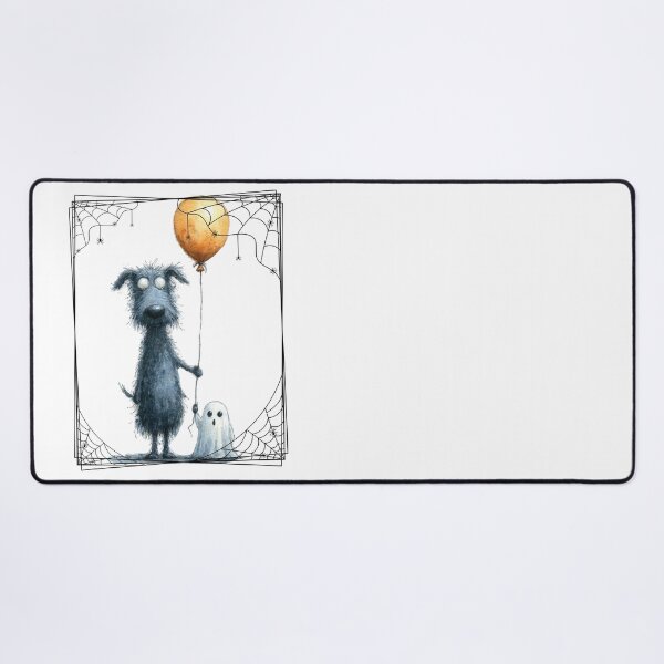 Item preview, Spooky Dog with Ghost Friend designed and sold by TherezaDesign.