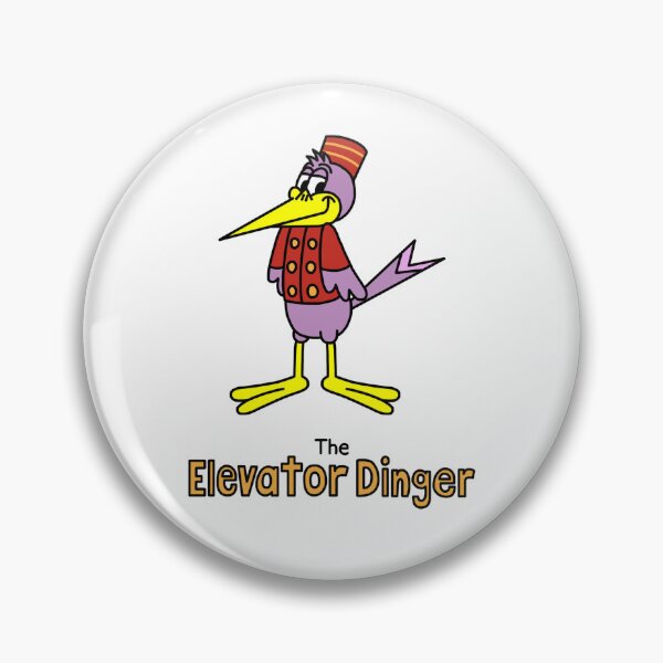 Item preview, The Elevator Dinger (with name) designed and sold by RyanRaskin22.