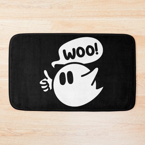 Item preview, Woo Halloween Ghost with thumbs up designed and sold by therocketman.