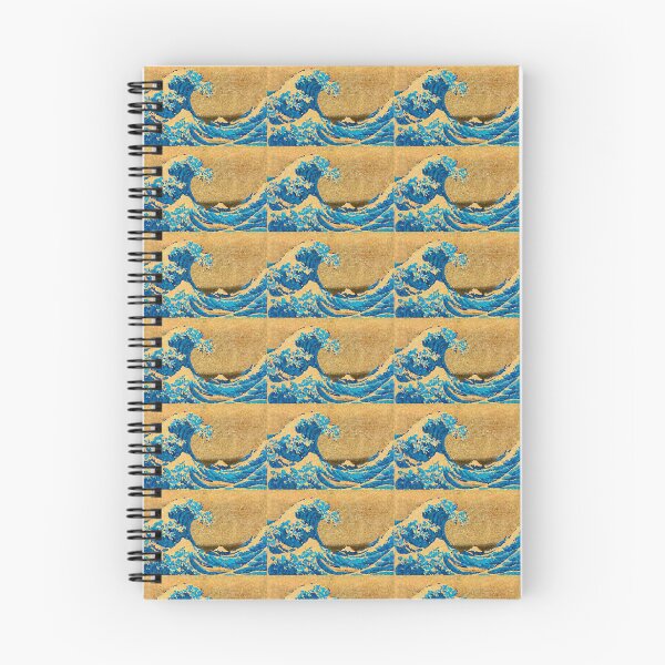 Item preview, Under the great wave in a Pointillism style designed and sold by stevepaint.