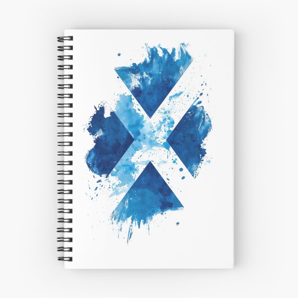 Item preview, Scotland Saltire - Watercolor Scottish Flag Art designed and sold by Loom on the Loch.