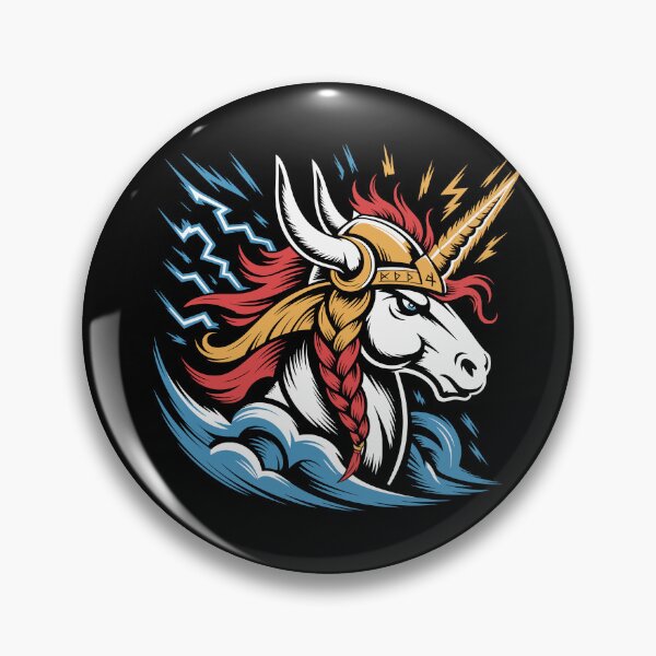 Item preview, Viking Unicorn designed and sold by JessArty ⭐⭐⭐⭐⭐.