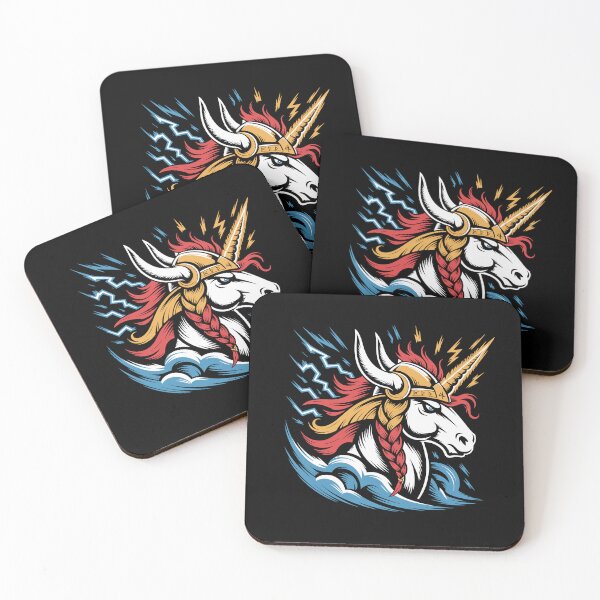 Item preview, Viking Unicorn designed and sold by JessArty ⭐⭐⭐⭐⭐.