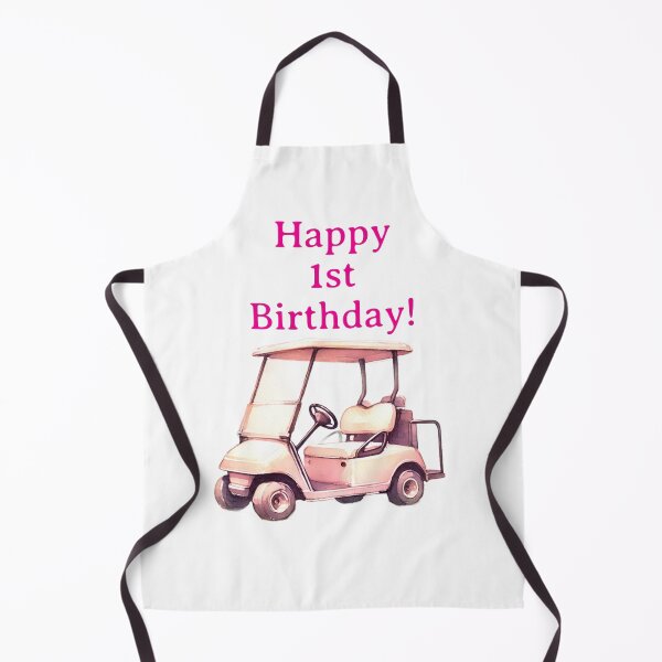 Item preview, Happy 1st Birthday Golfer girl designed and sold by Monika Howarth.