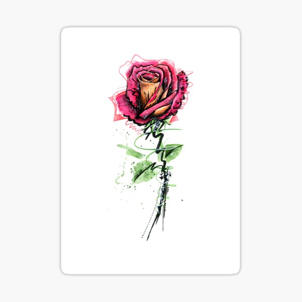 Rose Sticker