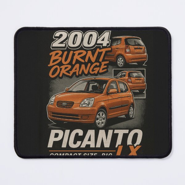 Item preview, 2004 Burnt Orange KIA Picanto Design designed and sold by NichePicks.