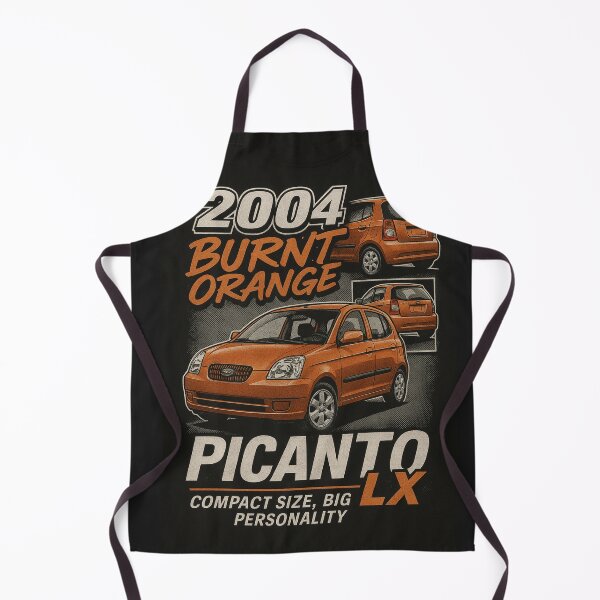 Item preview, 2004 Burnt Orange KIA Picanto Design designed and sold by NichePicks.