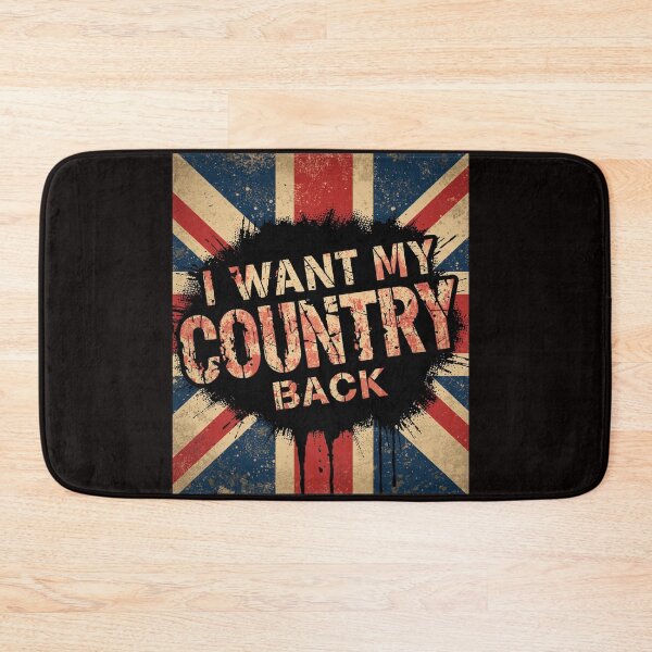 Item preview, I Want My Country Back – British Union Jack Vintage Design designed and sold by Boski22.
