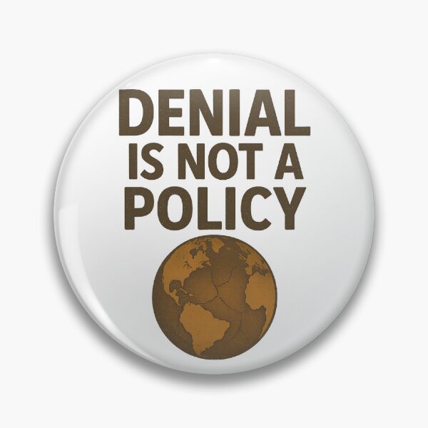 Item preview, Denial Is Not a Policy – Science Over Silence  designed and sold by The Junto Shop.