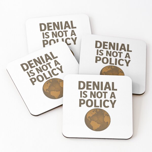 Item preview, Denial Is Not a Policy – Science Over Silence  designed and sold by The Junto Shop.