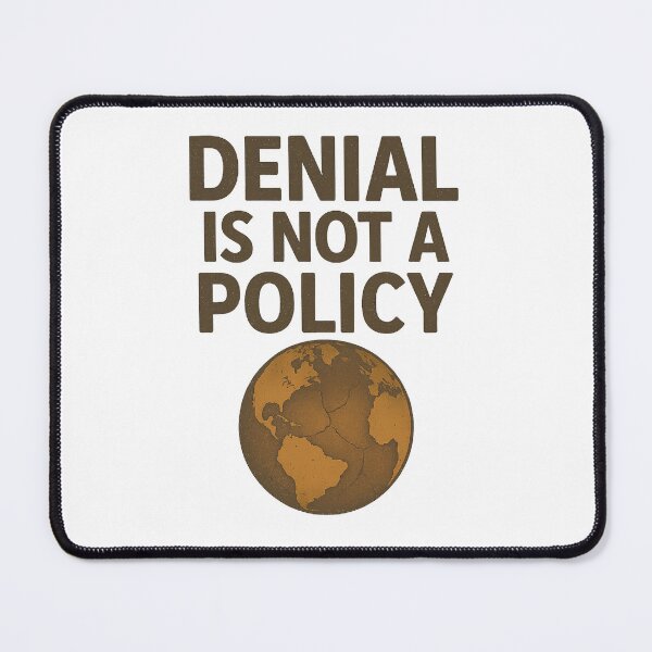 Item preview, Denial Is Not a Policy – Science Over Silence  designed and sold by The Junto Shop.