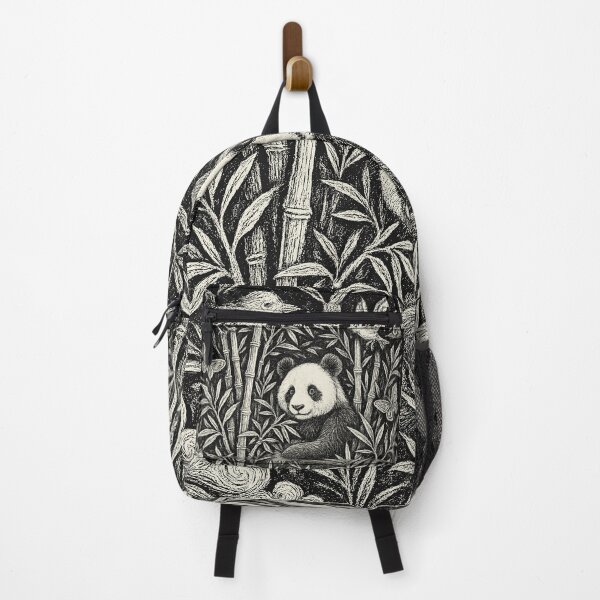 Item preview, Panda Bamboo Forest Birds Butterflies designed and sold by EdvvinStudios.
