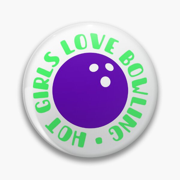 Item preview, Hot Girls Love Bowling Purple and Green designed and sold by UNK-Fatigues.
