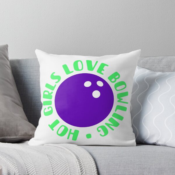 Item preview, Hot Girls Love Bowling Purple and Green designed and sold by UNK-Fatigues.