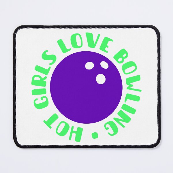 Item preview, Hot Girls Love Bowling Purple and Green designed and sold by UNK-Fatigues.