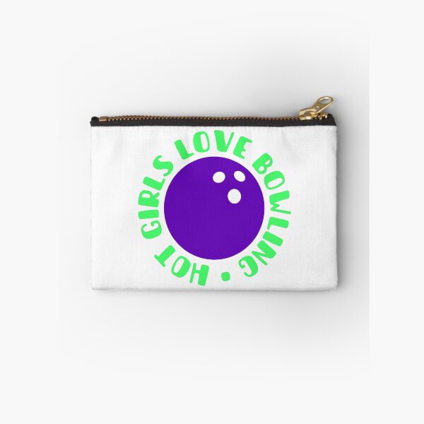 Item preview, Hot Girls Love Bowling Purple and Green designed and sold by UNK-Fatigues.