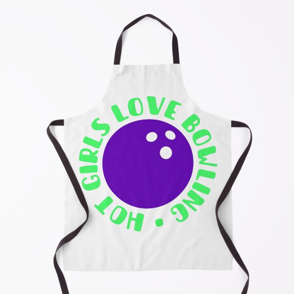 Item preview, Hot Girls Love Bowling Purple and Green designed and sold by UNK-Fatigues.